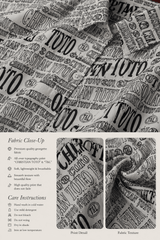 White Typographic Printed Shirt - Nishat Creative Store